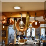 K02. Copper pots.